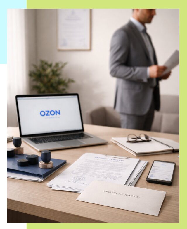 Отказное письмо для Ozon в Нефтеюганске от 3559 р. | Сертэкс